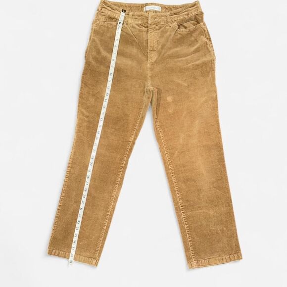 Croft & Barrow Khaki Tan Corduroy Pants - Picture 6 of 7